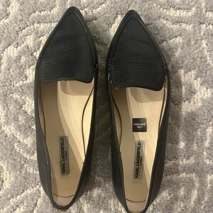 Karl Langerfield Destine black leather slip on loafers (US 6.5 / EU 37)